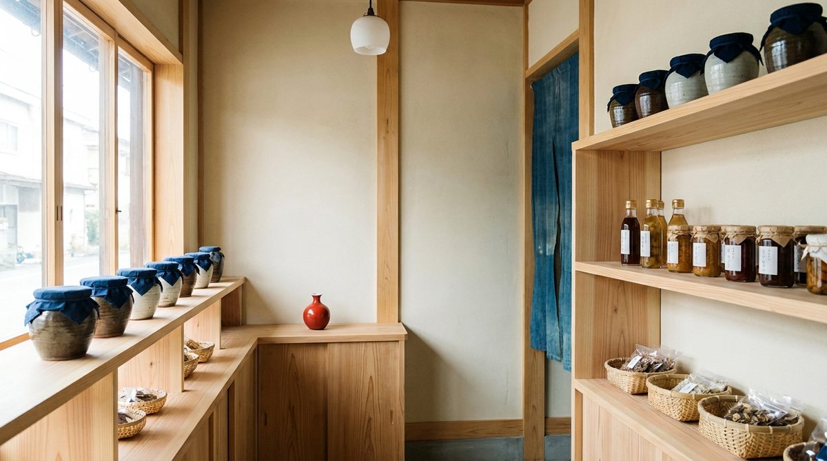 小さなお店のたな
